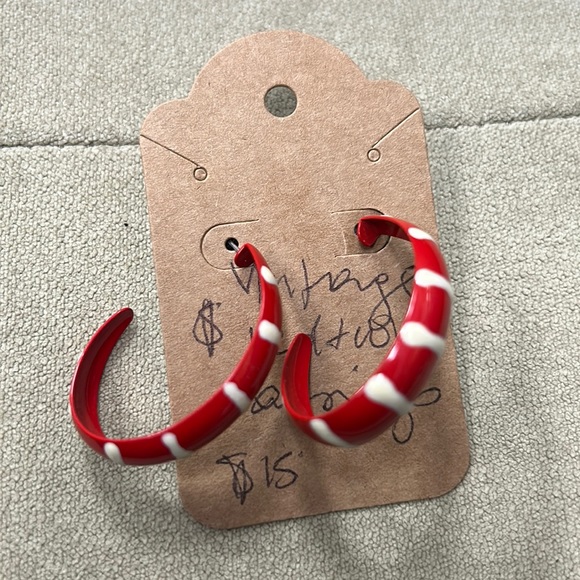 Vintage pierced earrings bundle - Picture 3 of 6